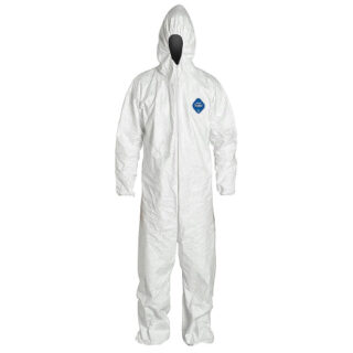 TYVEK XPERT LA-B coverall with hood 白色保護衣