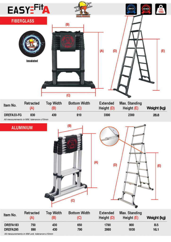 DR LADDER EASY FIT-A LADDER